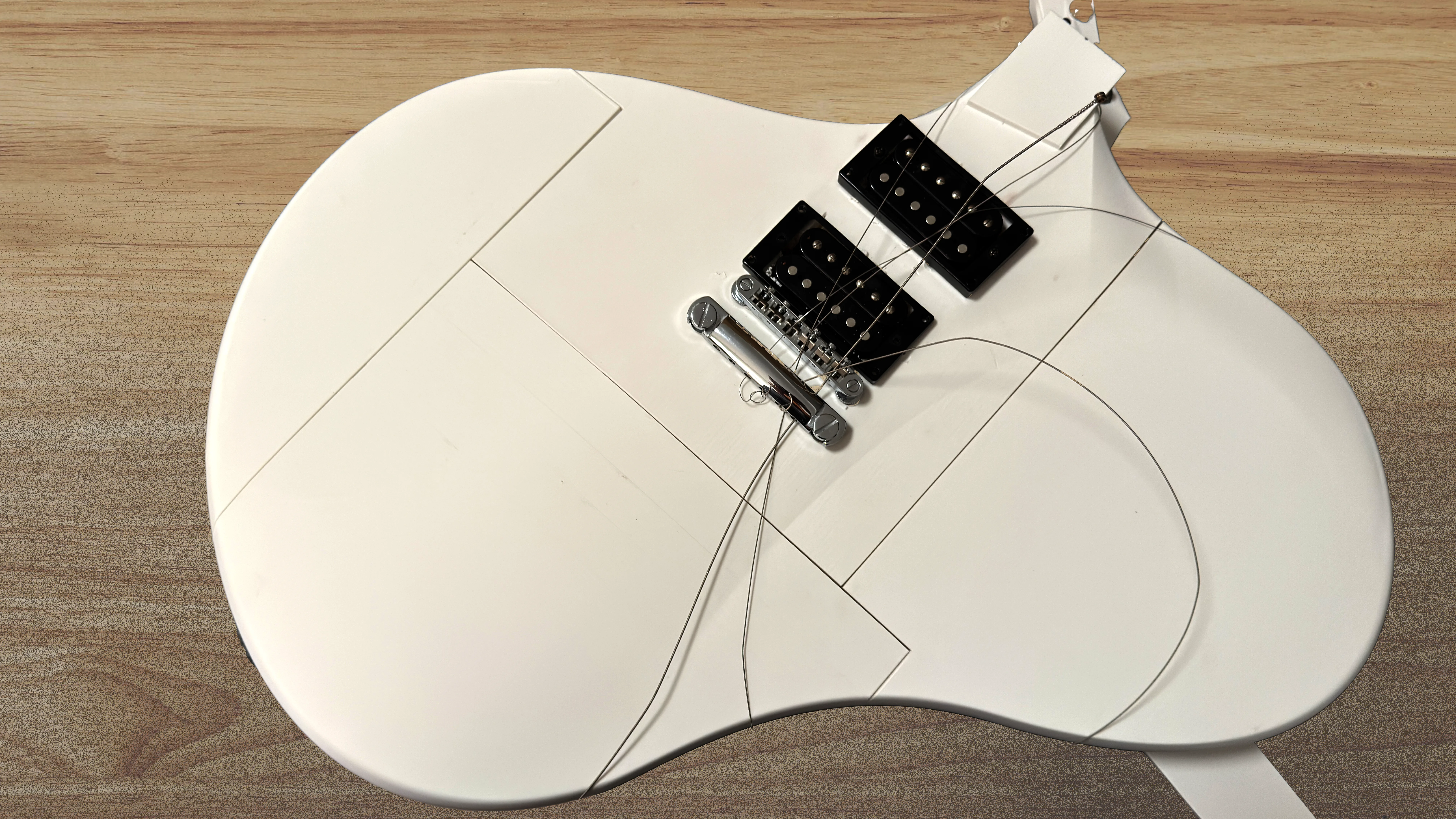 Benedetto guitar - print