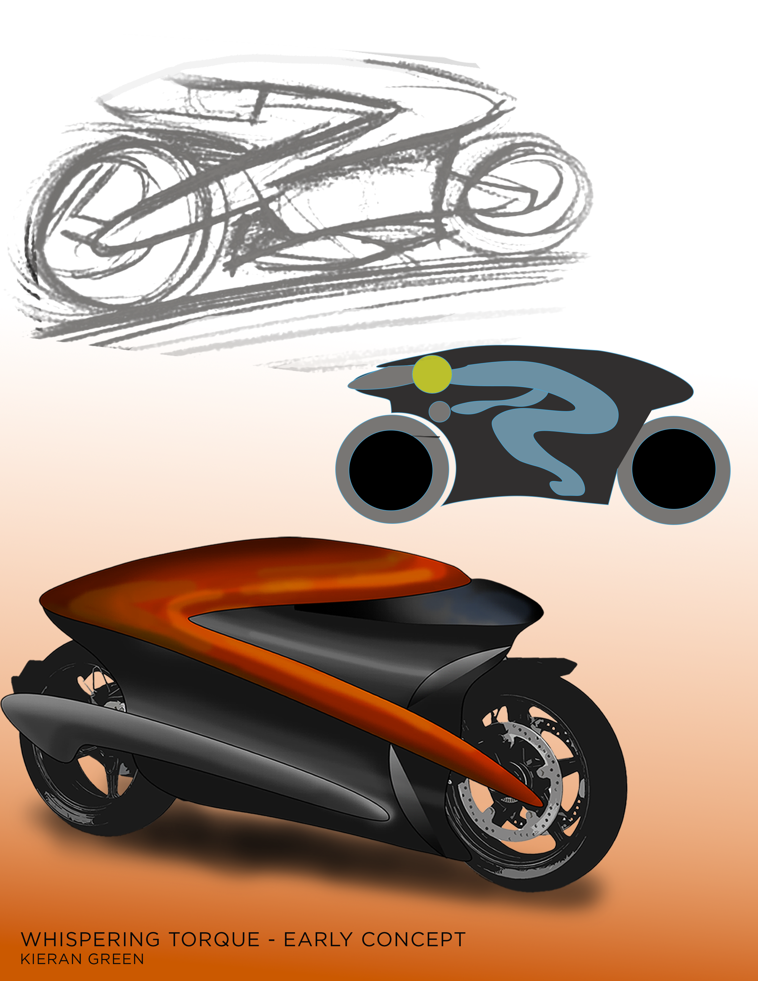Motorcycle Poster Initial