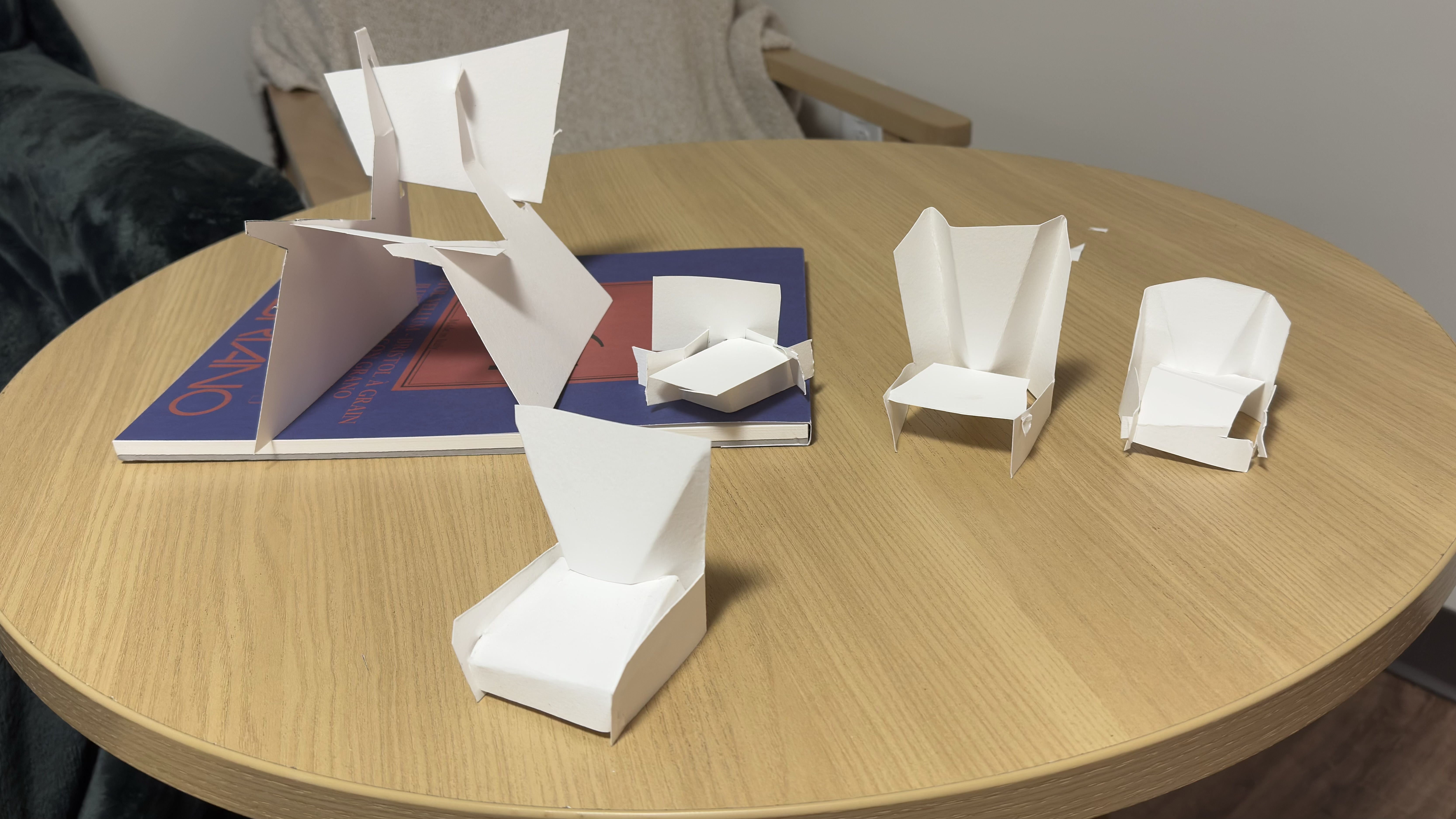 Paper chair ideation
